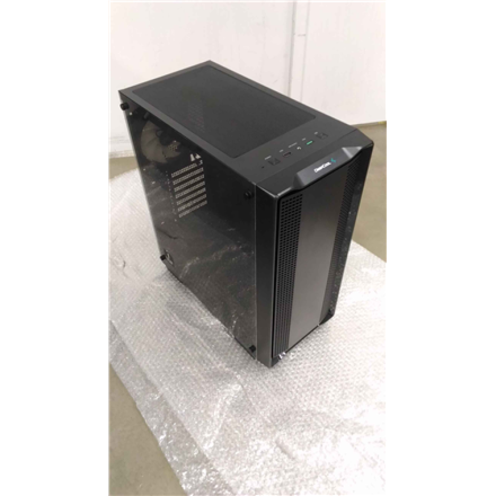 SALE OUT. , Deepcool , CC560 (with 4pcs ARGB Fans) , Side window , Black , Mid-Tower , USED, REFURBISHED, MISSING ACCESSORIES , Power supply included No , ATX PS2