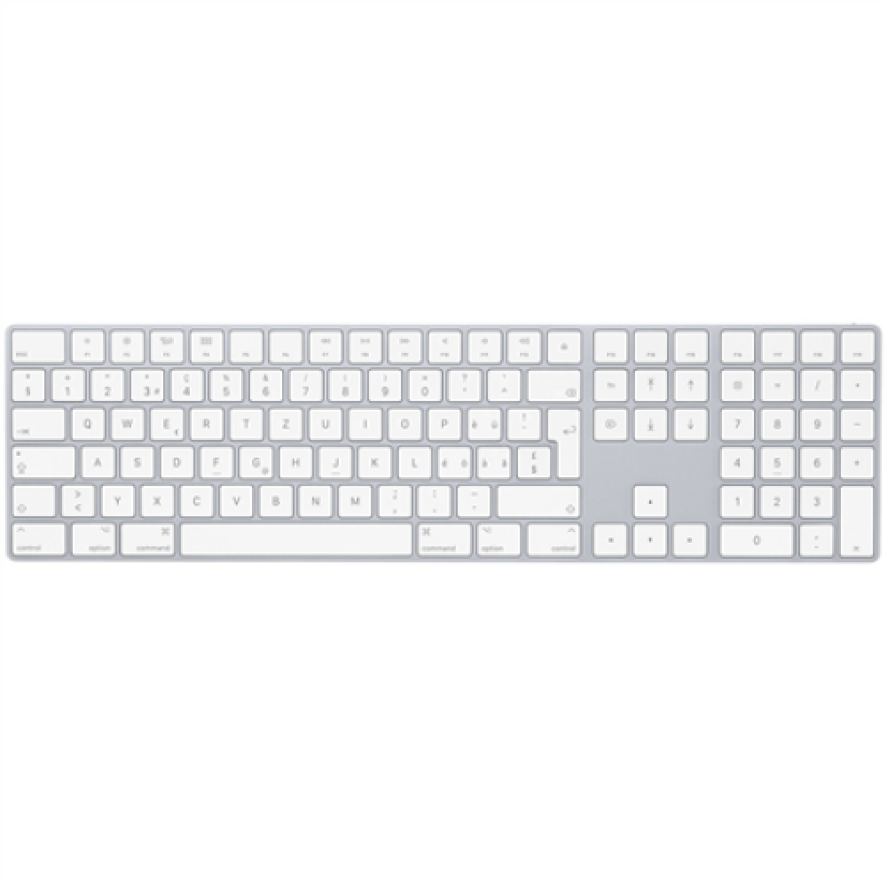Apple , Magic Keyboard with Numeric Keypad , Standard , Wireless , EN/SE