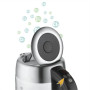Adler , Kettle , AD 1247 , With electronic control , 1850 W , 1.7 L , Stainless steel/Glass , 360° rotational base , Stainless steel/Transparent