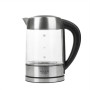 Adler , Kettle , AD 1247 , With electronic control , 1850 W , 1.7 L , Stainless steel/Glass , 360° rotational base , Stainless steel/Transparent