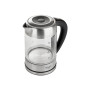 Adler , Kettle , AD 1247 , With electronic control , 1850 W , 1.7 L , Stainless steel/Glass , 360° rotational base , Stainless steel/Transparent