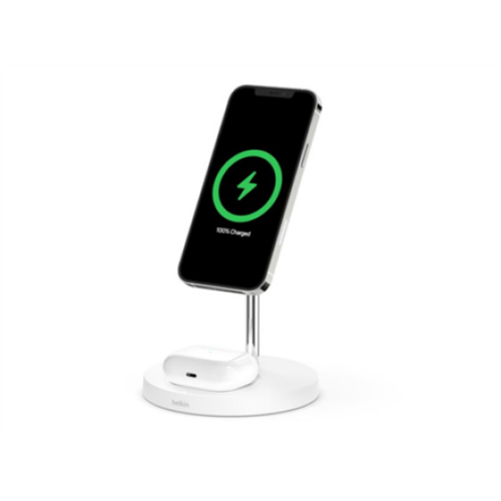 Belkin Pro MagSafe 2in1 Wireless Charging Stand + AC Power Adapter BOOST CHARGE