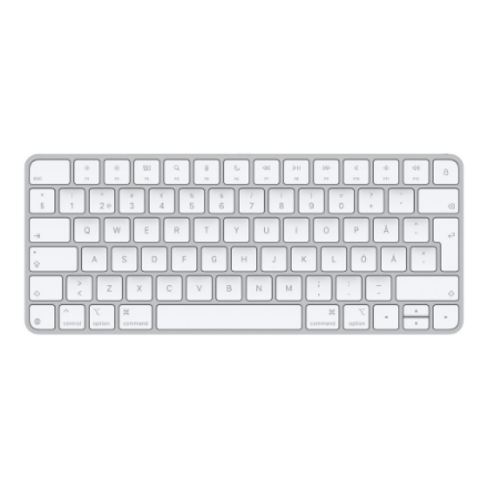 Apple Magic Keyboard , MXCL3S/A , Compact Keyboard , Wireless , Swedish , Bluetooth , White
