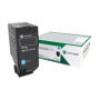 Lexmark Lexmark High Capacity Cyan Return Programme 84C2HC0 Toner Cartridge , Lexmark Cyan