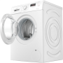 Bosch Washing Machine WAJ240L3SN Series 2 Energy efficiency class C, Front loading, Washing capacity 8 kg, 1200 RPM, Depth 54.6 cm, Width 59.8 cm, Display, LED, White