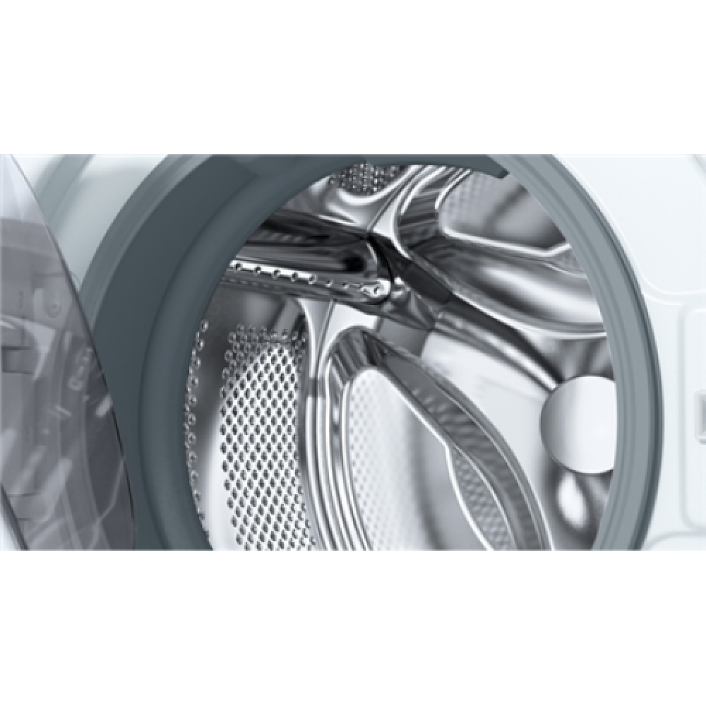 Bosch Washing Machine WAJ240L3SN Series 2 Energy efficiency class C, Front loading, Washing capacity 8 kg, 1200 RPM, Depth 54.6 cm, Width 59.8 cm, Display, LED, White