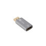 Lanberg Displayport (M) to HDMI (F) Adapter 4K, Silver , AD-DP-HD-01