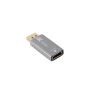 Lanberg Displayport (M) to HDMI (F) Adapter 4K, Silver , AD-DP-HD-01