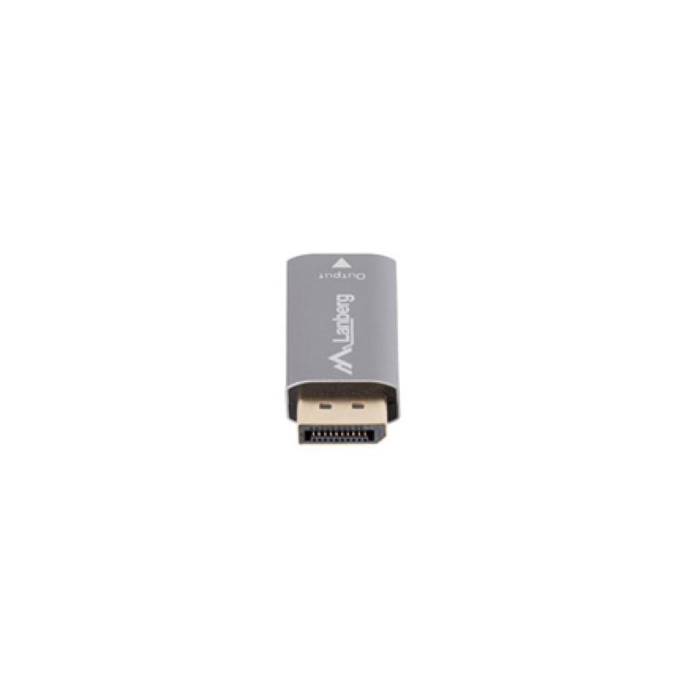 Lanberg Displayport (M) to HDMI (F) Adapter 4K, Silver , AD-DP-HD-01