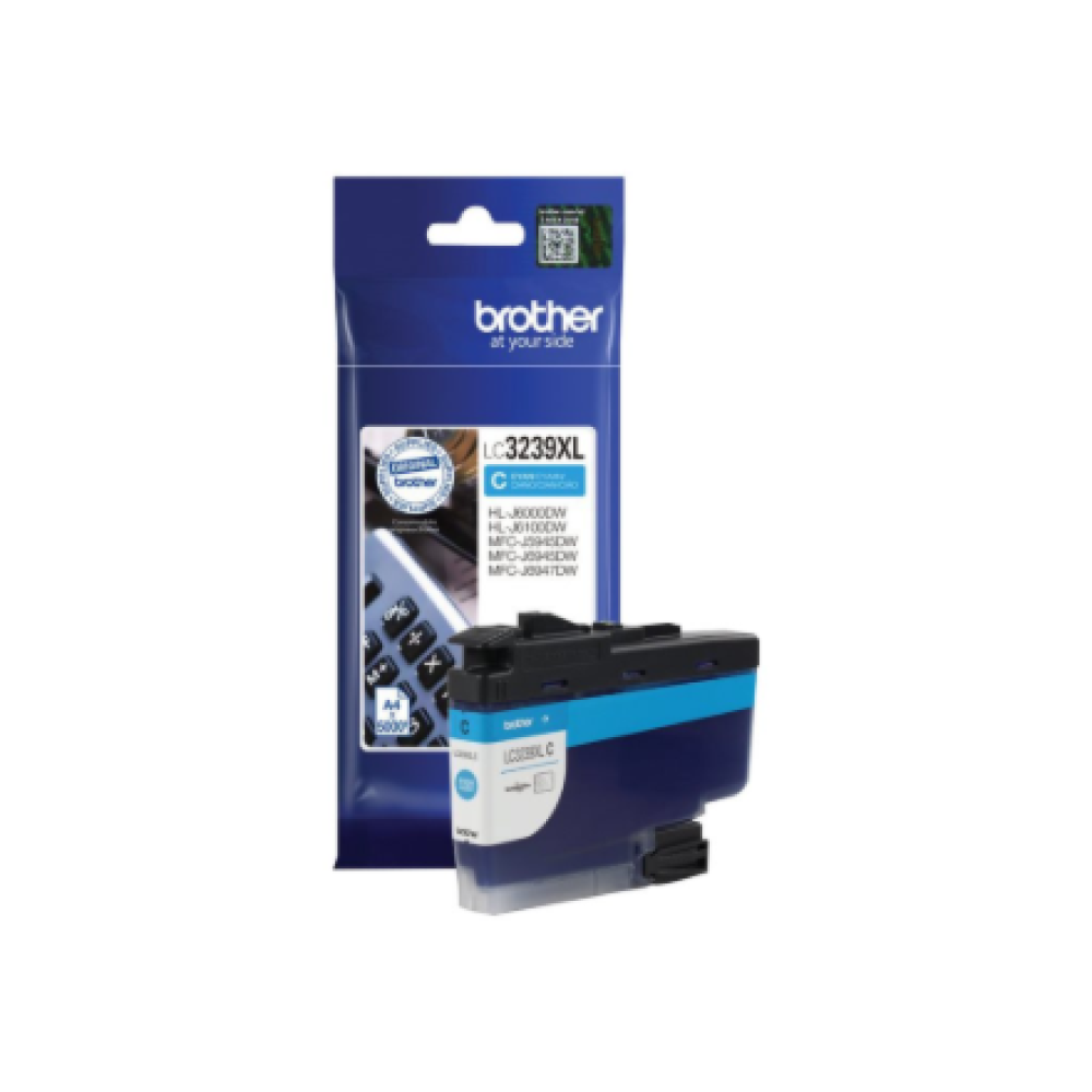 Brother High-yield Ink Cartridge , LC3239XLC , Ink , Cyan