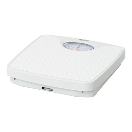 Adler , Mechanical bathroom scale , AD 8151w , Maximum weight (capacity) 130 kg , Accuracy 1000 g , White