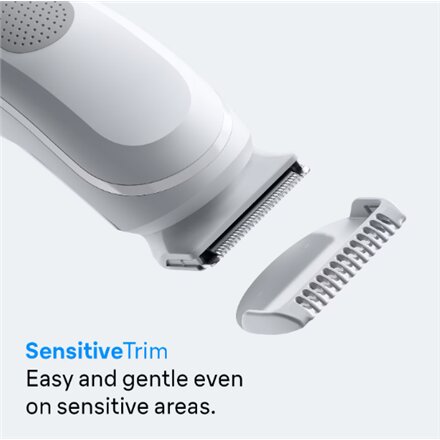 Braun Body Groomer , Series 3 BG3500 , Cordless , Lght Grey