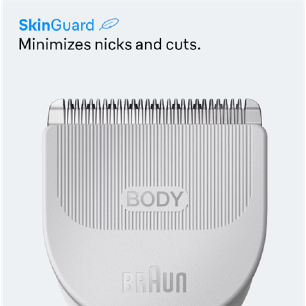 BG3500 Braun Body Groomer , Series 3 BG3500 , Cordless , Lght Grey