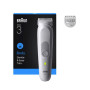 Braun Body Groomer , Series 3 BG3500 , Cordless , Lght Grey