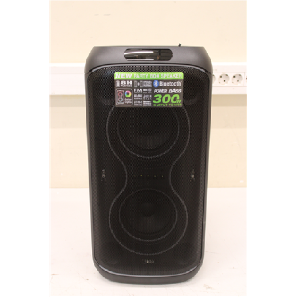 Muse Party Box Speaker , M-1930 DJ , DAMAGED PACKAGING, SCRATCHES ON SIDE , 300 W , Bluetooth , Black , Portable , Wireless connection