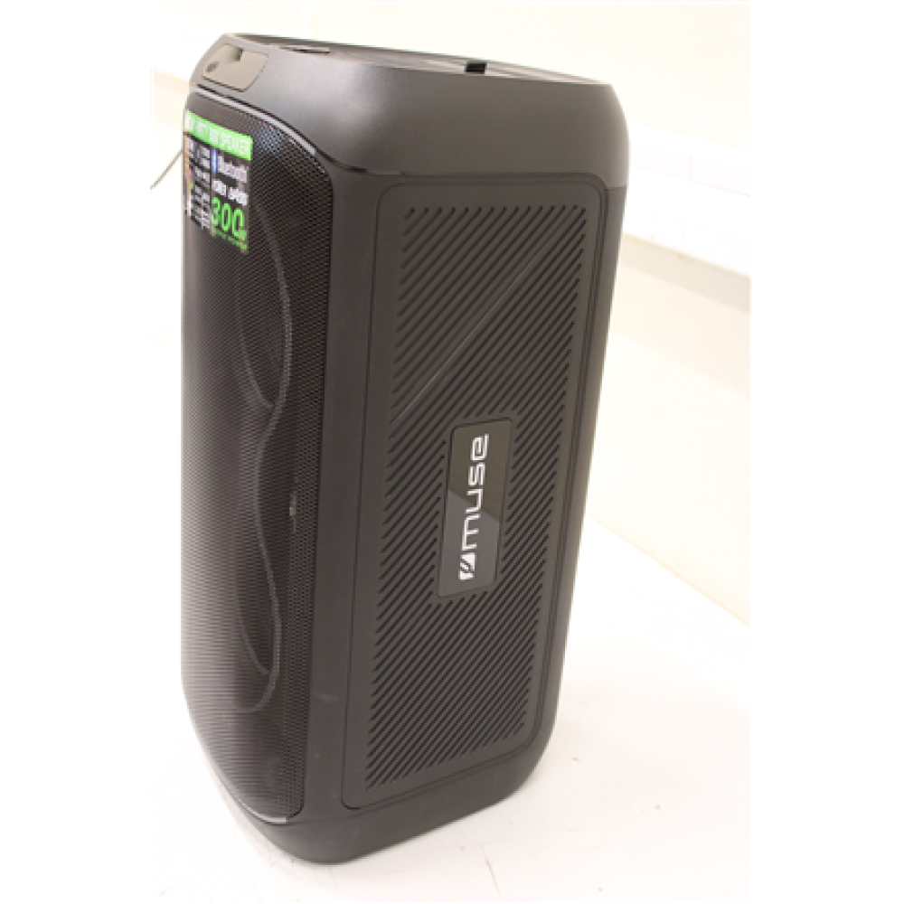 Muse Party Box Speaker , M-1930 DJ , DAMAGED PACKAGING, SCRATCHES ON SIDE , 300 W , Bluetooth , Black , Portable , Wireless connection