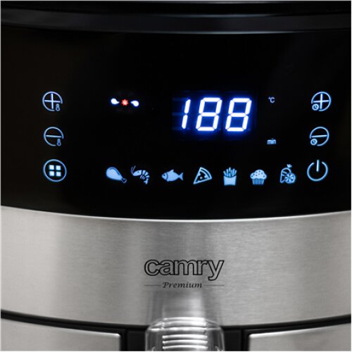 Camry , Airfryer Oven , CR 6311 , Power 1700 W , Capacity 5 L , Stainless steel/Black