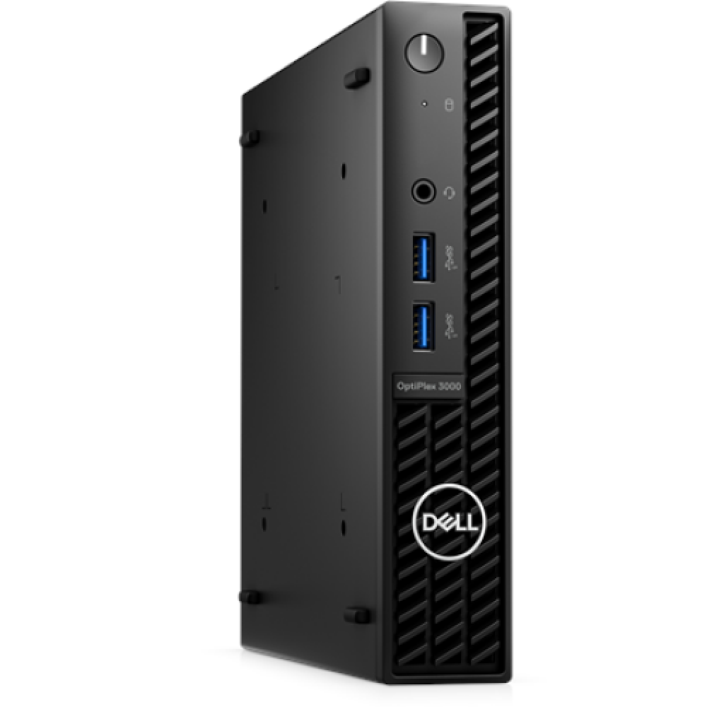 Dell OptiPlex 3000 Desktop PC, Micro, Intel Core i5, i5-12500T, Internal memory 8 GB, DDR4 Non-ECC, SSD 256 GB, Intel HD Graphics, No Optical Drive, Keyboard language English, Windows 11 Pro, Warranty ProSupport NBD Onsite, 36 month(s)
