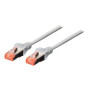 Digitus CAT 6 S/FTP , Patch cord , Length 20 m , Grey