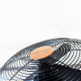 Cecotec EnergySilence 600 WoodDesk , Desktop Fan , Table Fan , 40 W , Diameter 30 cm , Number of speeds 3 , Oscillation , Beige/Black