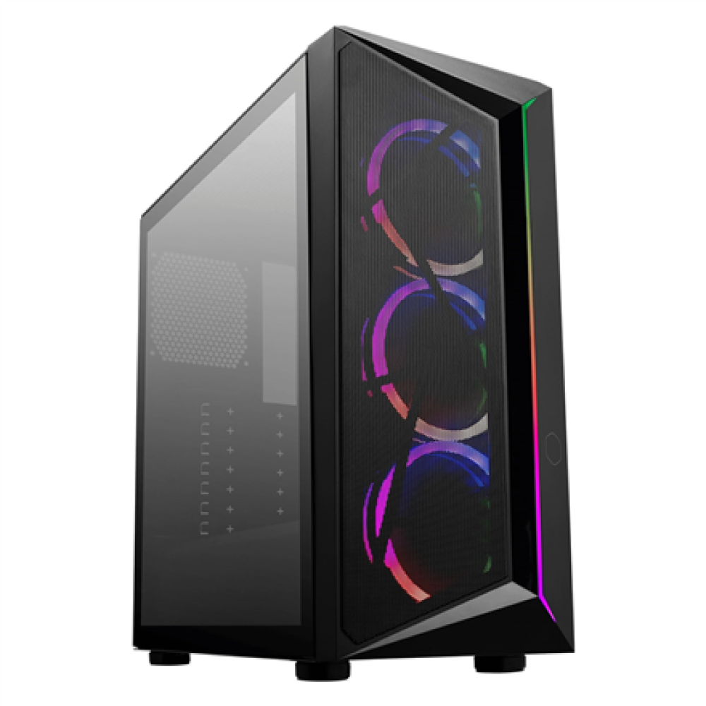 Cooler Master , CMP 510 ARGB , Side window , Black , Mid-Tower , Power supply included No , ATX