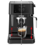 Delonghi , Coffee Maker , EC230 , Pump pressure 15 bar , Built-in milk frother , Semi-automatic , 360° rotational base No , 1100 W , Black