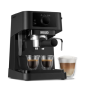 Delonghi , Coffee Maker , EC230 , Pump pressure 15 bar , Built-in milk frother , Semi-automatic , 360° rotational base No , 1100 W , Black