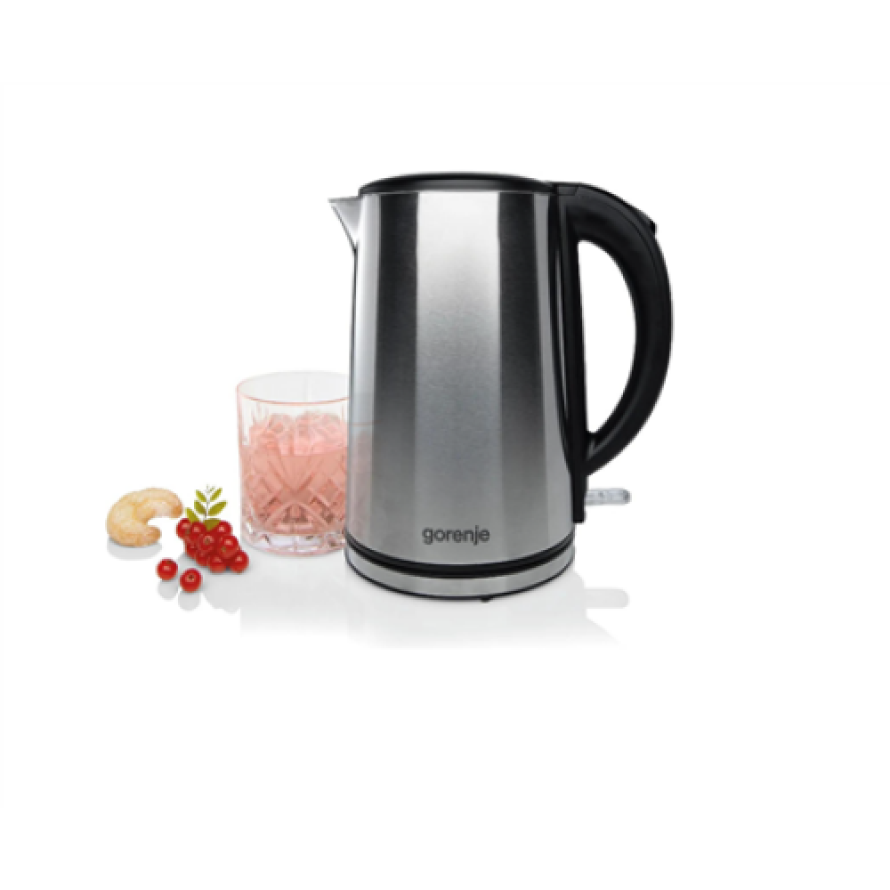 Gorenje , Kettle , K15DWS , Electric , 2200 W , 1.5 L , Stainless steel , 360° rotational base , Stainless Steel