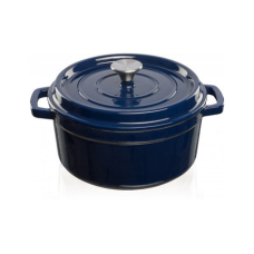 GRAND FEU , Pot , FEUDARKBLUE , 4.7 L , Cast iron , Dark blue , Lid included