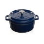 GRAND FEU , Pot , FEUDARKBLUE , 4.7 L , Cast iron , Dark blue , Lid included