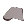 Outwell , Campion Lux Aubergine , Sleeping Bag , 225 x 85 cm , L-shape , Purple