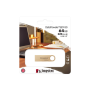 Kingston DataTraveler SE9 G3 , 64 GB , USB 3.2 , Gold