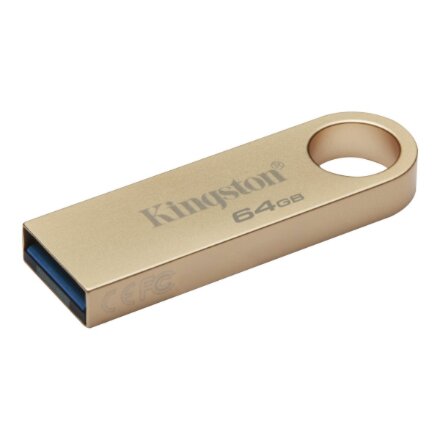 Kingston DataTraveler SE9 G3 , 64 GB , USB Type-A , Gold