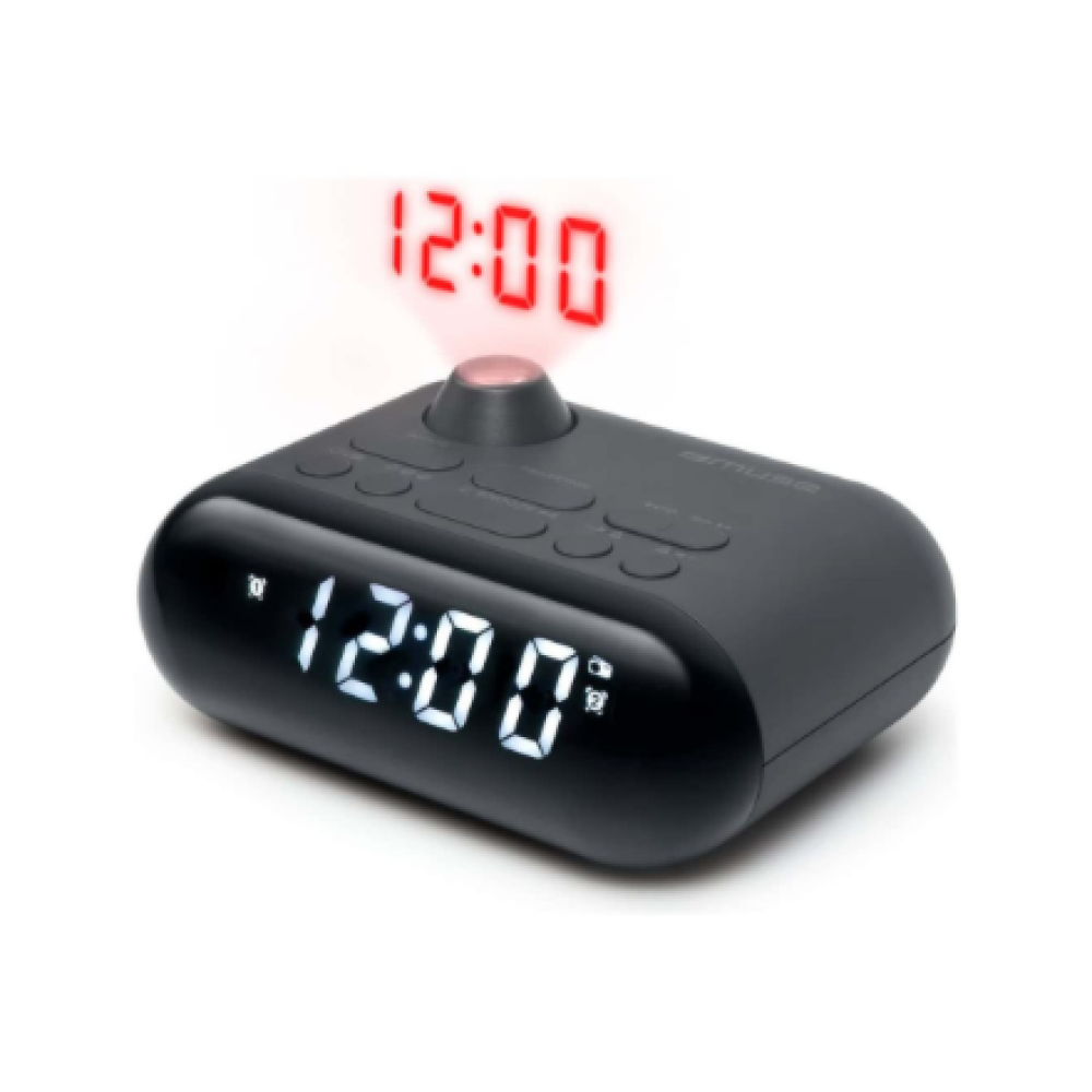 Muse Clock Radio With Projection , M-179 P , FM radio