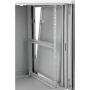 SOMI Networks , 15U, 19″ Network Wall Cabinet , 15U-60/60FPC , Gray , With Front Glass Doors , Depth: 60 cm