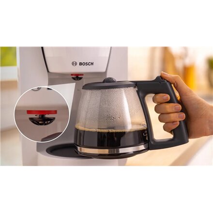 Bosch Coffee Maker , TKA2M111 MyMoment , Drip , 1200 W , White