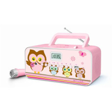Muse , M-29KP , Portable radio CD/MP3 player with USB , 30 W , Pink/Image Muse , M-29KP , Portable radio CD/MP3 player with USB , 30 W , Pink/Image