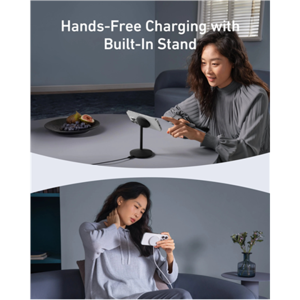 Anker MagGo Wireless Qi2 15W Charger , A25X1H11
