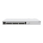 Mikrotik Cloud Core Router CCR2116-12G-4S+, 16-CORE 2 GHZ ARM CPU, 16 GB DDR4 RAM, 4x10G SFP+ ports, 13xGigabit LAN ports, 1x RJ45 Serial port, 1x M.2 slots, 16 core CPU, 16 GB RAM, Dual redundant power supply, RouterOS L6 , MikroTik , Cloud Core Router ,