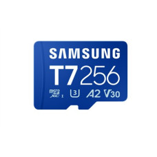 Samsung MicroSD card , T7 , 256 GB , microSDXC , Flash memory class U3, V30, A2 Samsung MicroSD card , T7 , 256 GB , microSDXC , Flash memory class U3, V30, A2