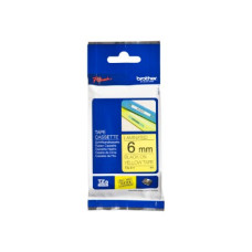 Brother , TZe-611 Laminated Tape , Black on Yellow , TZe , 8 m , 6 cm Brother , TZe-611 Laminated Tape , Black on Yellow , TZe , 8 m , 6 cm