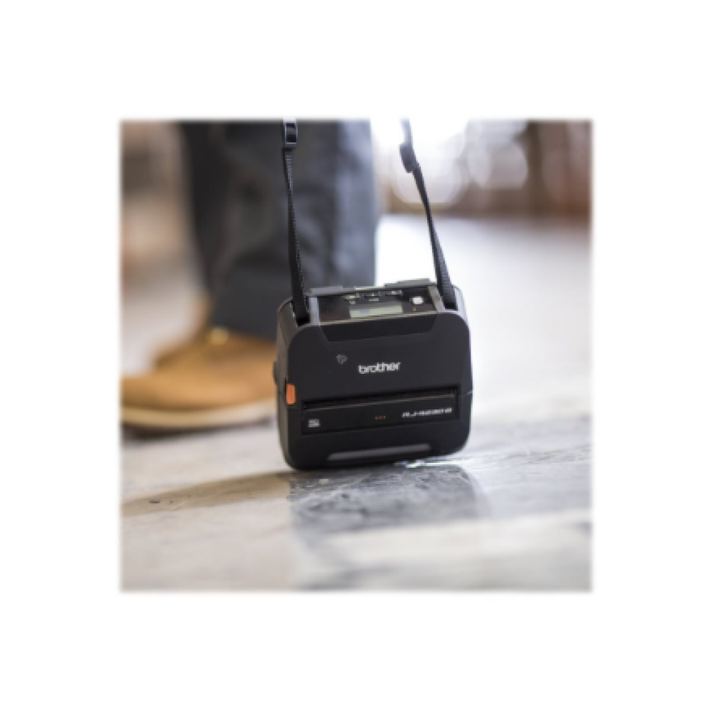 Brother RJ-430B , Monochrome , Direct thermal , Label Printer , Black