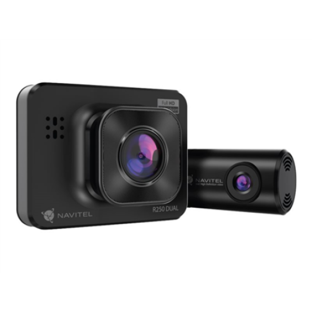 Navitel , R250 DUAL , Full HD , Dash Cam With an Additional Rearview Camera