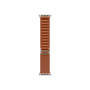 Apple , 49mm Terra Cotta Alpine Loop - Large - Natural Titanium Finish