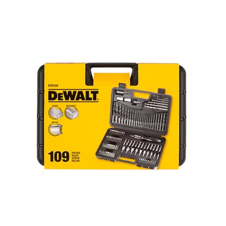 DEWALT Set of drills and torsion nozzles, 109 pcs. , DT0109-QZ