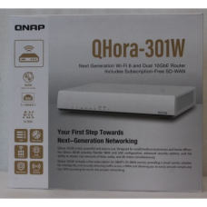 SALE OUT. QNAP QHora-301W WiFi 6 up to 3.5Gbps Speed AX optimized Quad-Core Processor 4x4 MU-MIMO & OFDMA 2* 10GbE (Multi-Gig) WAN/LAN adjus , QNAP Dual bandRouter , QHora-301W , 802.11ax , Ethernet LAN (RJ-45) ports 6 , Mesh Support Yes , MU-MiMO Yes