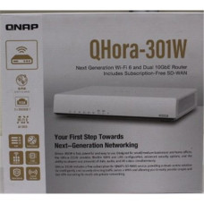 SALE OUT. QNAP QHora-301W WiFi 6 up to 3.5Gbps Speed AX optimized Quad-Core Processor 4x4 MU-MIMO & OFDMA 2* 10GbE (Multi-Gig) WAN/LAN adjus , SALE OUT. , QNAP , Dual bandRouter , QHora-301W , 802.11ax , Ethernet LAN (RJ-45) ports 6 , Mesh Support Yes SALE OUT. QNAP QHora-301W WiFi 6 up to 3.5Gbps Speed AX optimized Quad-Core Processor 4x4 MU-MIMO & OFDMA 2* 10GbE (Multi-Gig) WAN/LAN adjus , SALE OUT. , QNAP , Dual bandRouter , QHora-301W , 802.11ax , Ethernet LAN (RJ-45) ports 6 , Mesh Support Yes