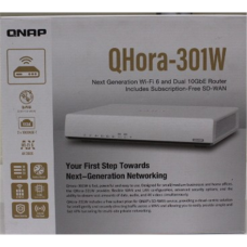 SALE OUT. QNAP QHora-301W WiFi 6 up to 3.5Gbps Speed AX optimized Quad-Core Processor 4x4 MU-MIMO & OFDMA 2* 10GbE (Multi-Gig) WAN/LAN adjus , SALE OUT. , QNAP , Dual bandRouter , QHora-301W , 802.11ax , Ethernet LAN (RJ-45) ports 6 , Mesh Support Yes