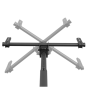 Neomounts CL35-440BL16L Monitor/TV Mount Ceiling , Adjustable Height, Rotate, Tilt, Swivel , 37-70 , Maximum weight (capacity) 50 kg , Black