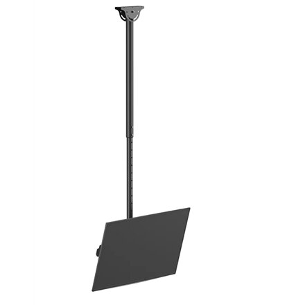 Neomounts CL35-440BL16L Monitor/TV Mount Ceiling , Adjustable Height, Rotate, Tilt, Swivel , 37-70 , Maximum weight (capacity) 50 kg , Black
